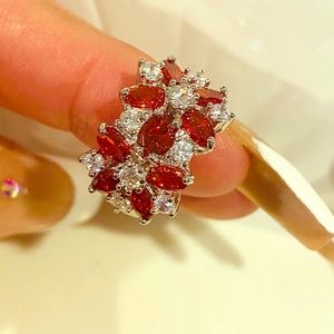 Valentine’s flower ring